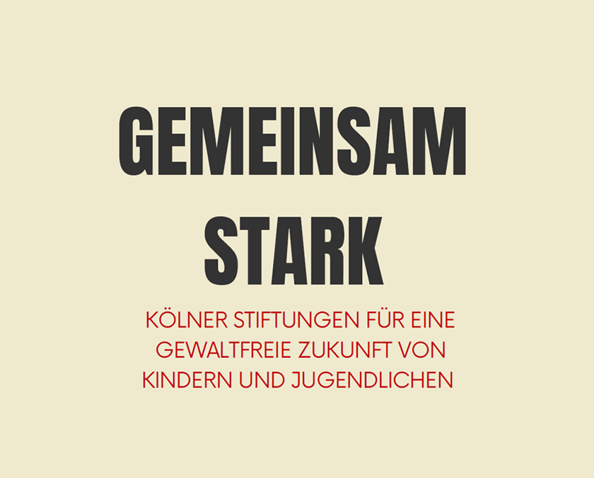 Gemeinsam Stark Konzept